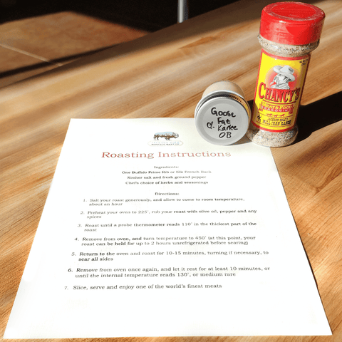 Holiday Roast Kit - Jackson Hole Buffalo Meat