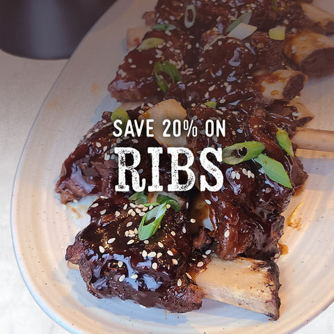 Save 20% on Ribs