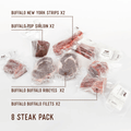 Buffalo Steak Combo - Jackson Hole Buffalo Meat