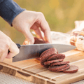 Elk Summer Sausage: Original - Jackson Hole Buffalo Meat