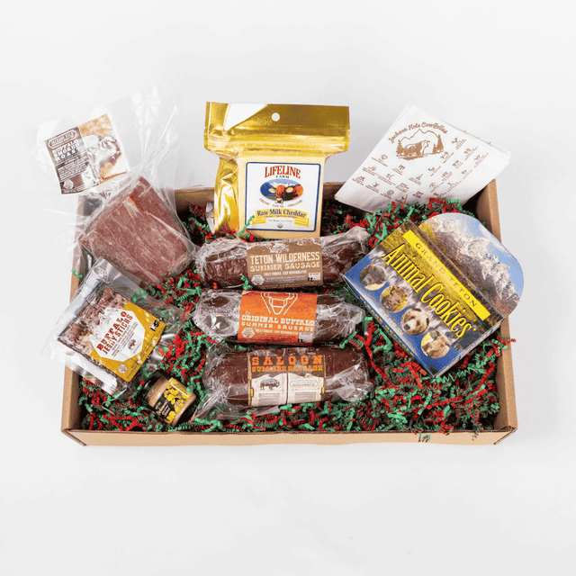 Buffallo Back Teewinot Meat & Cheese Gift Basket | Charcuterie Box – Jackson Hole ...