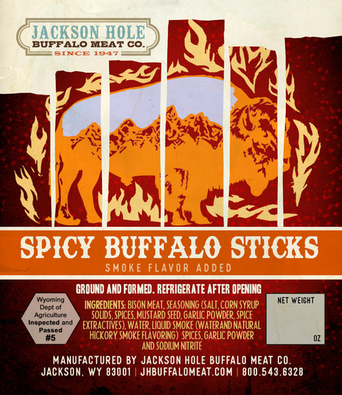Buffalo Spicy Sticks 3oz