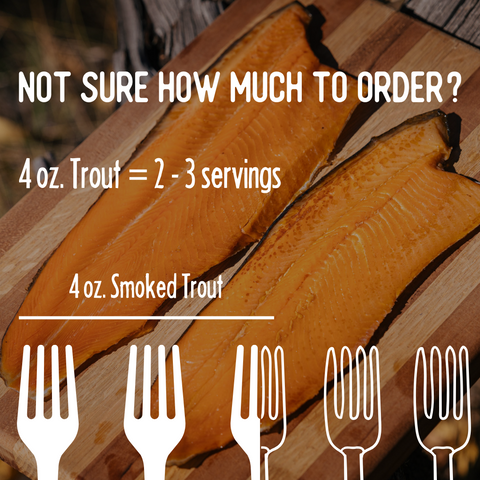 Smoked Trout - 4oz