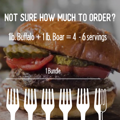 Wild Boar & Buffalo Burger Bundle