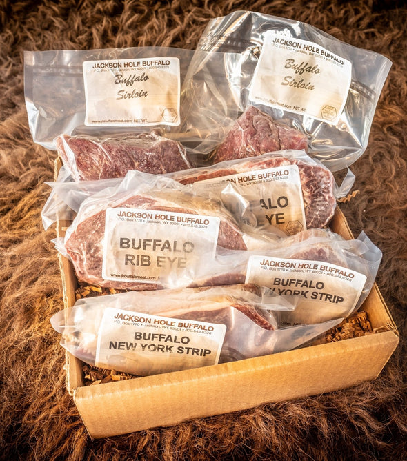 Jackson Hole Buffalo Meat Co Premium Bison, Buffalo, Elk & Wild Boar