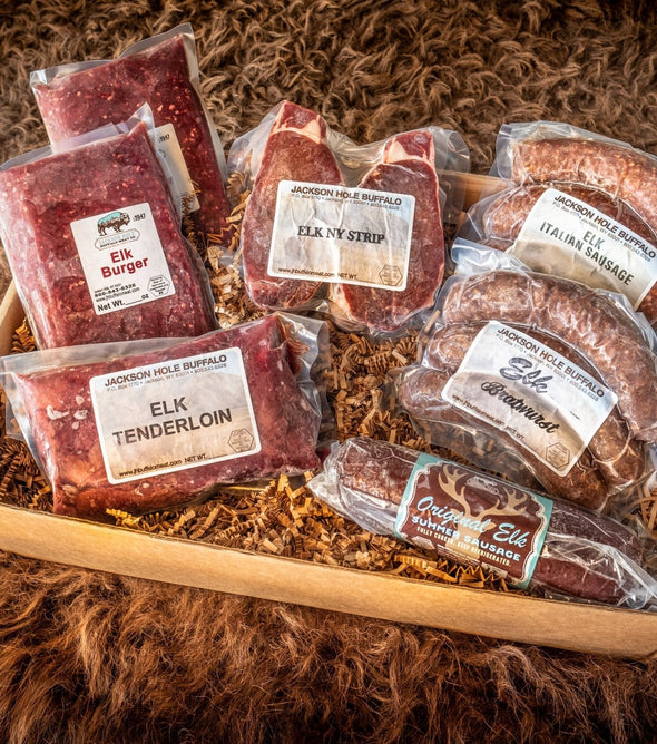 Jackson Hole Buffalo Meat Co Premium Bison, Buffalo, Elk & Wild Boar