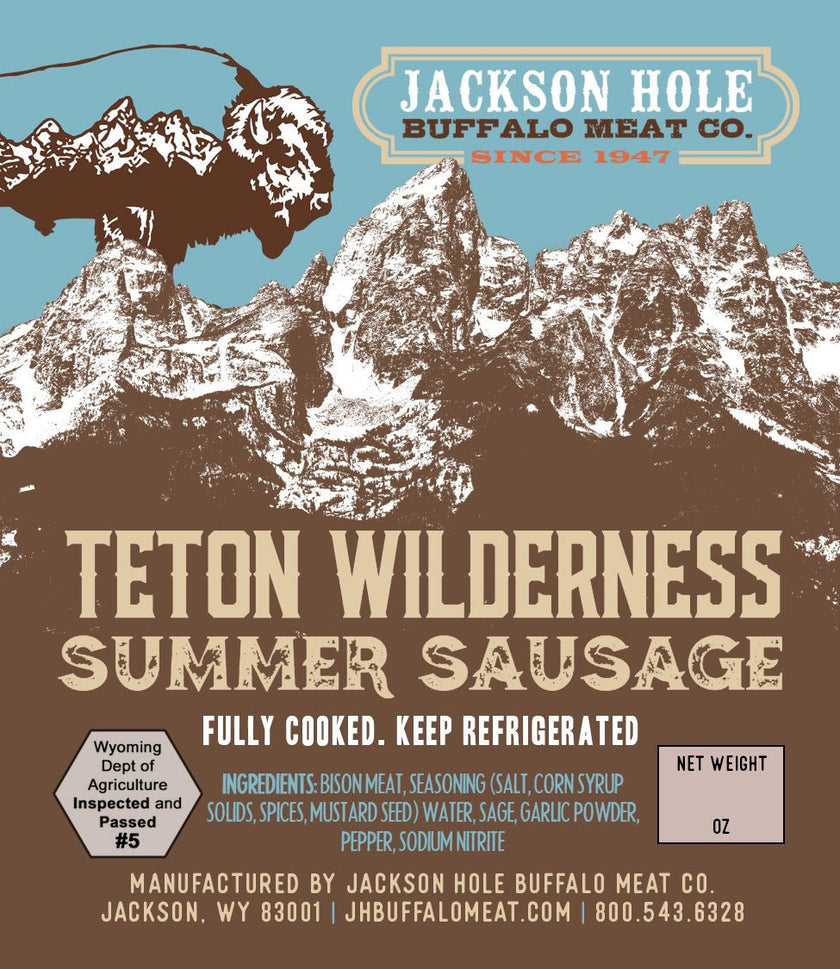 Buy Buffalo Summer Sausage Savory Bison Sausage for Sale Online